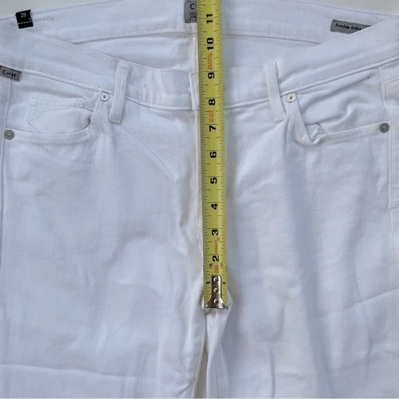 Citizens of Humanity Women's Avedon Ultra Skinny Jean in Optic White Size 29 EUC - Picture 10 of 11